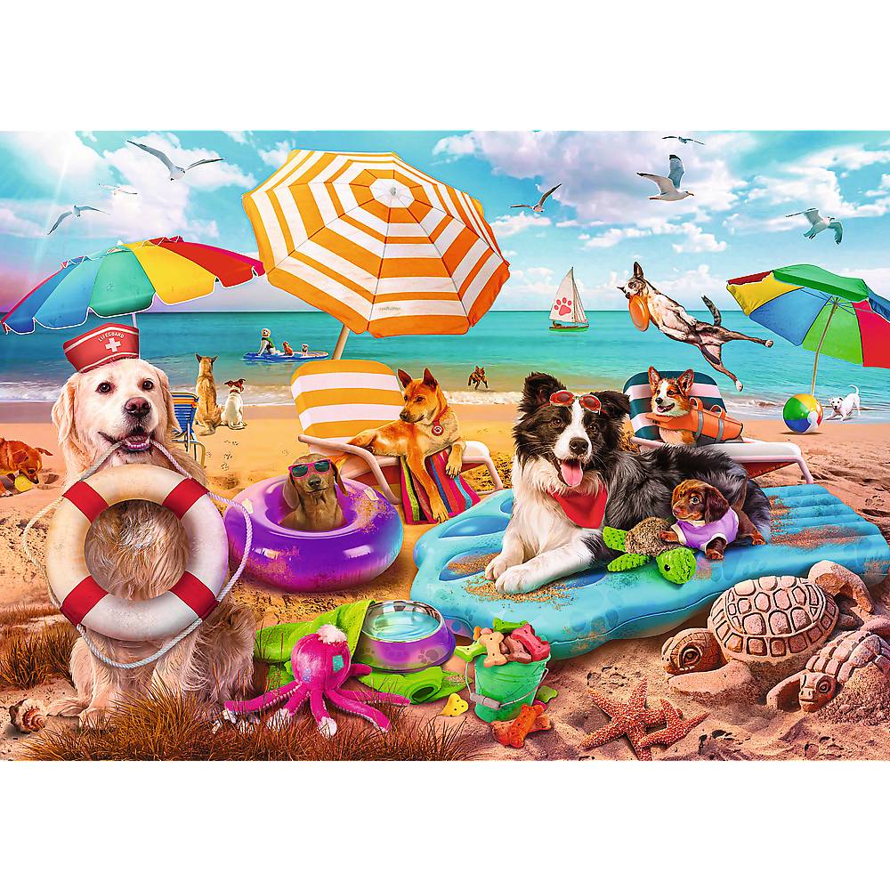 Trefl, Sommer Zeit, 2x500 Teile Puzzle