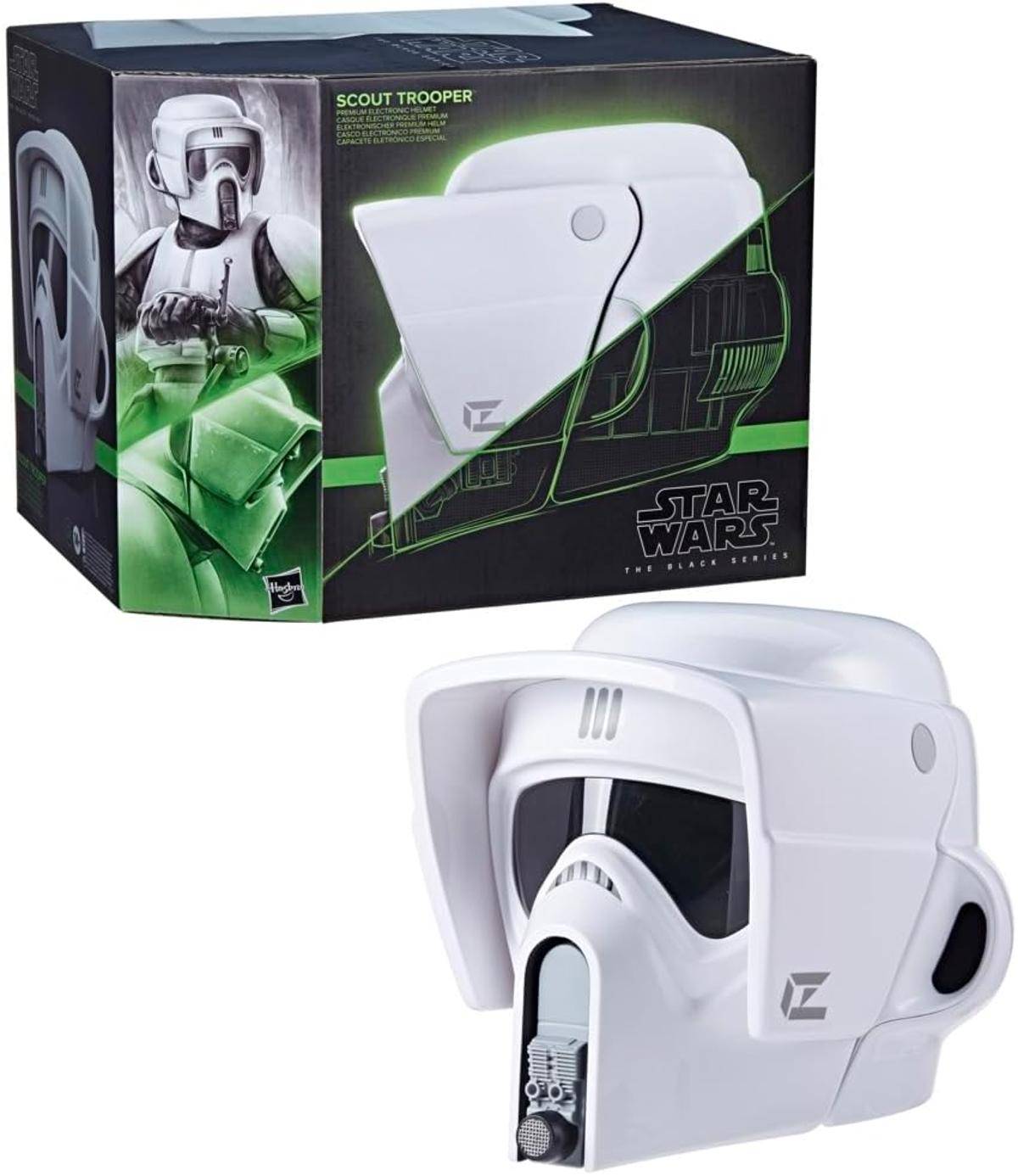Star Wars The Black Series Scout Trooper elektronischer Helm Jedi f. Erwachsene