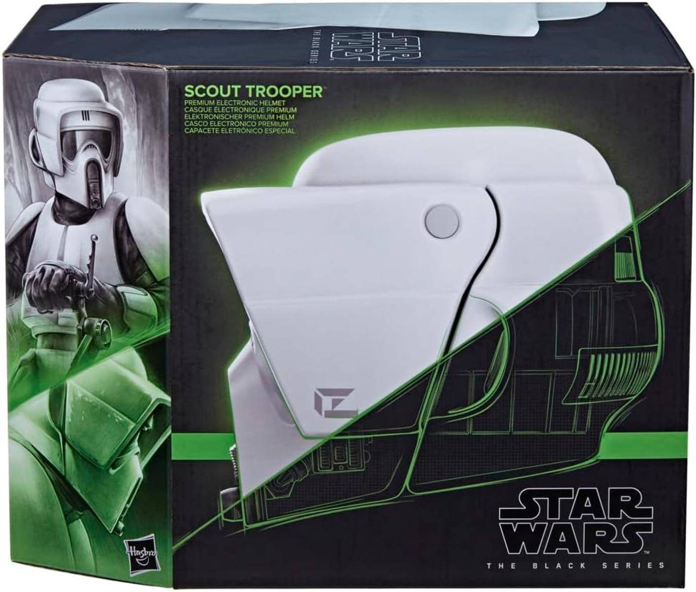 Star Wars The Black Series Scout Trooper elektronischer Helm Jedi f. Erwachsene