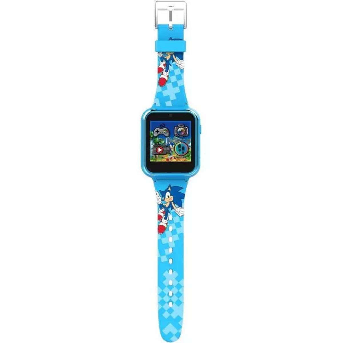 Accutime SNC4055 Kinder Smartwatch Sonic Kinderuhr Selfie Kamera 6 Spiele Blau