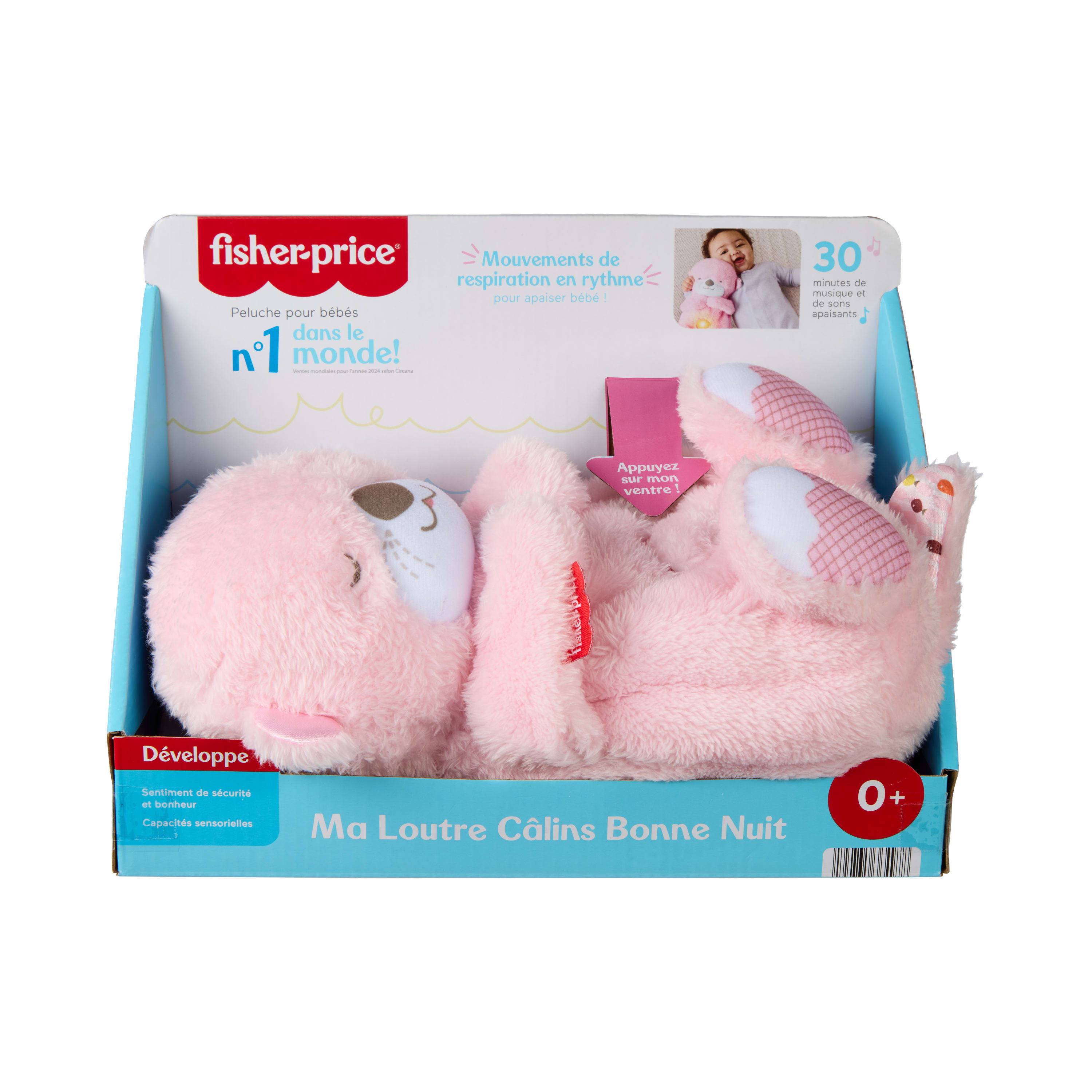 Mattel JLJ33 - Fisher-Price Schlummer-Otter Rosa