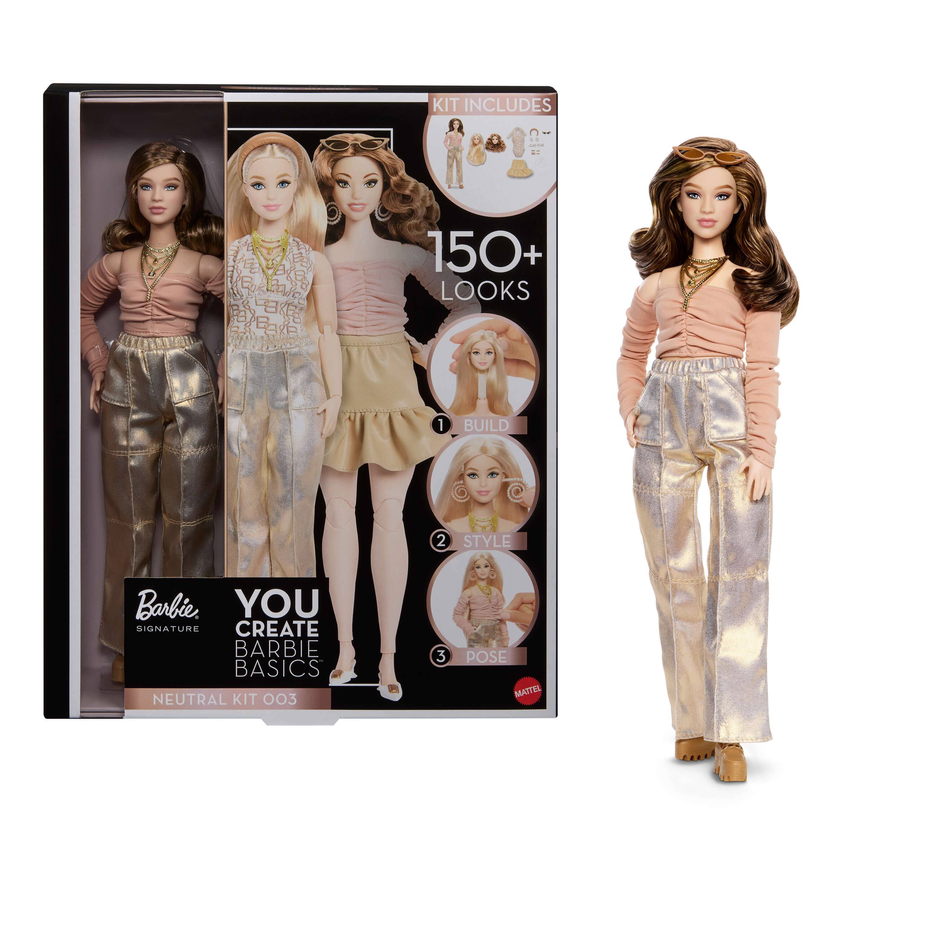 Mattel JJX37 - Barbie Signature Barbie Basics You Create Neutral Kit 03