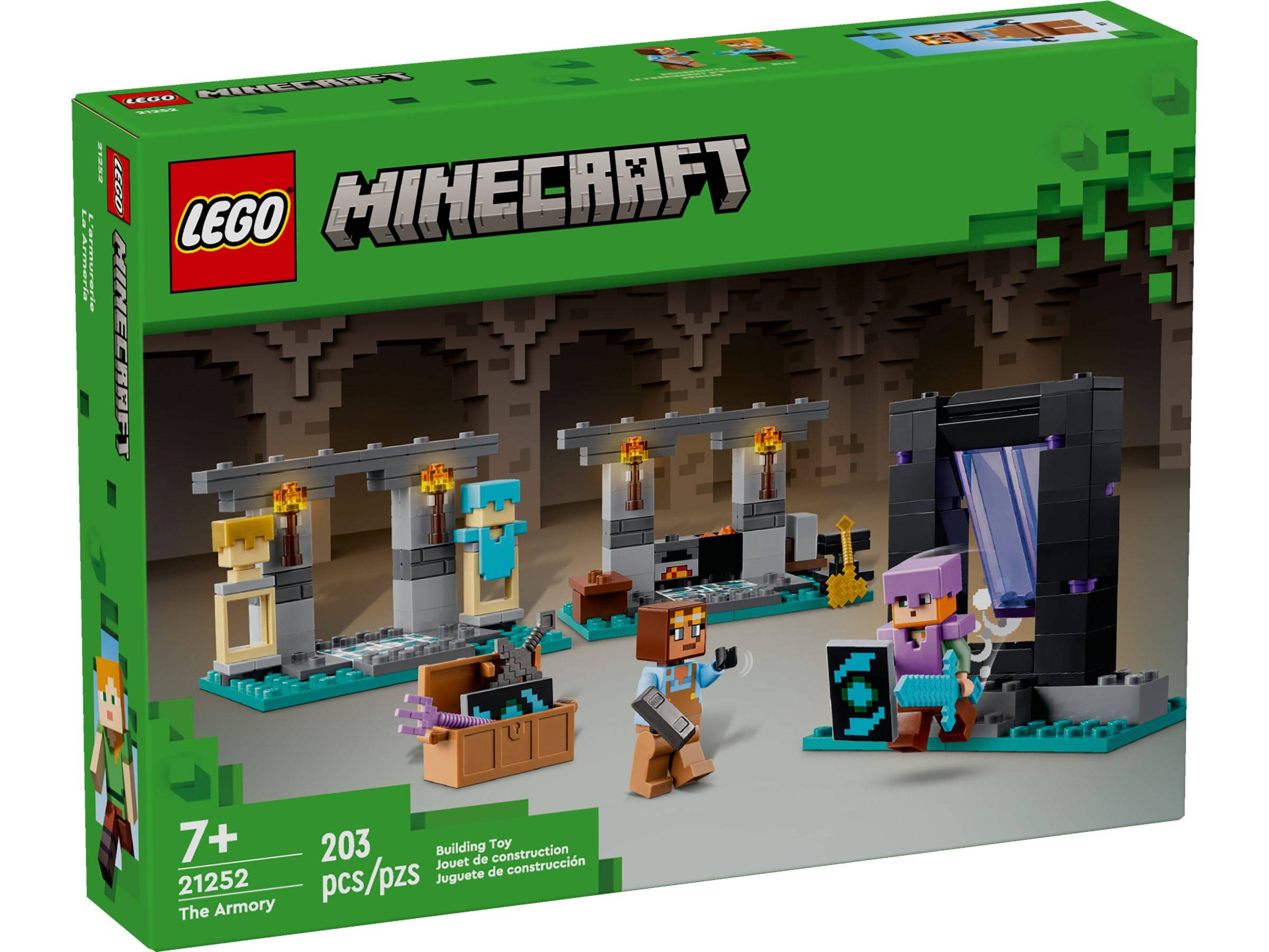 LEGO® Minecraft™ 21252 Die Waffenkammer