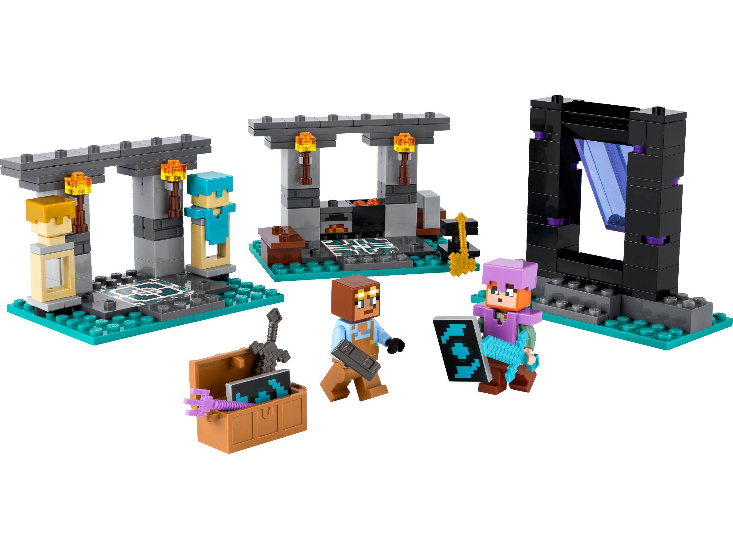 LEGO® Minecraft™ 21252 Die Waffenkammer