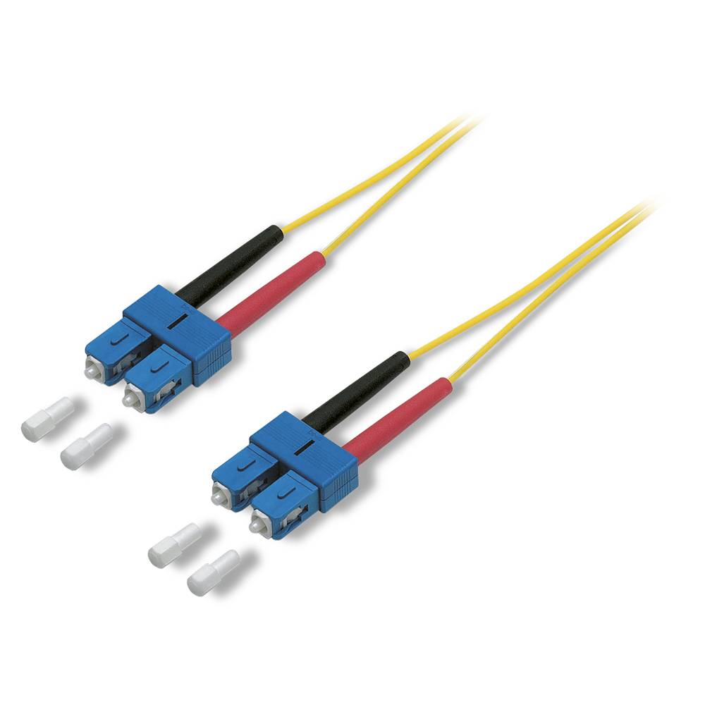 LWL-Patch-Kabel 9/125 µm | SC-Duplex / SC-Duplex | Singlemode