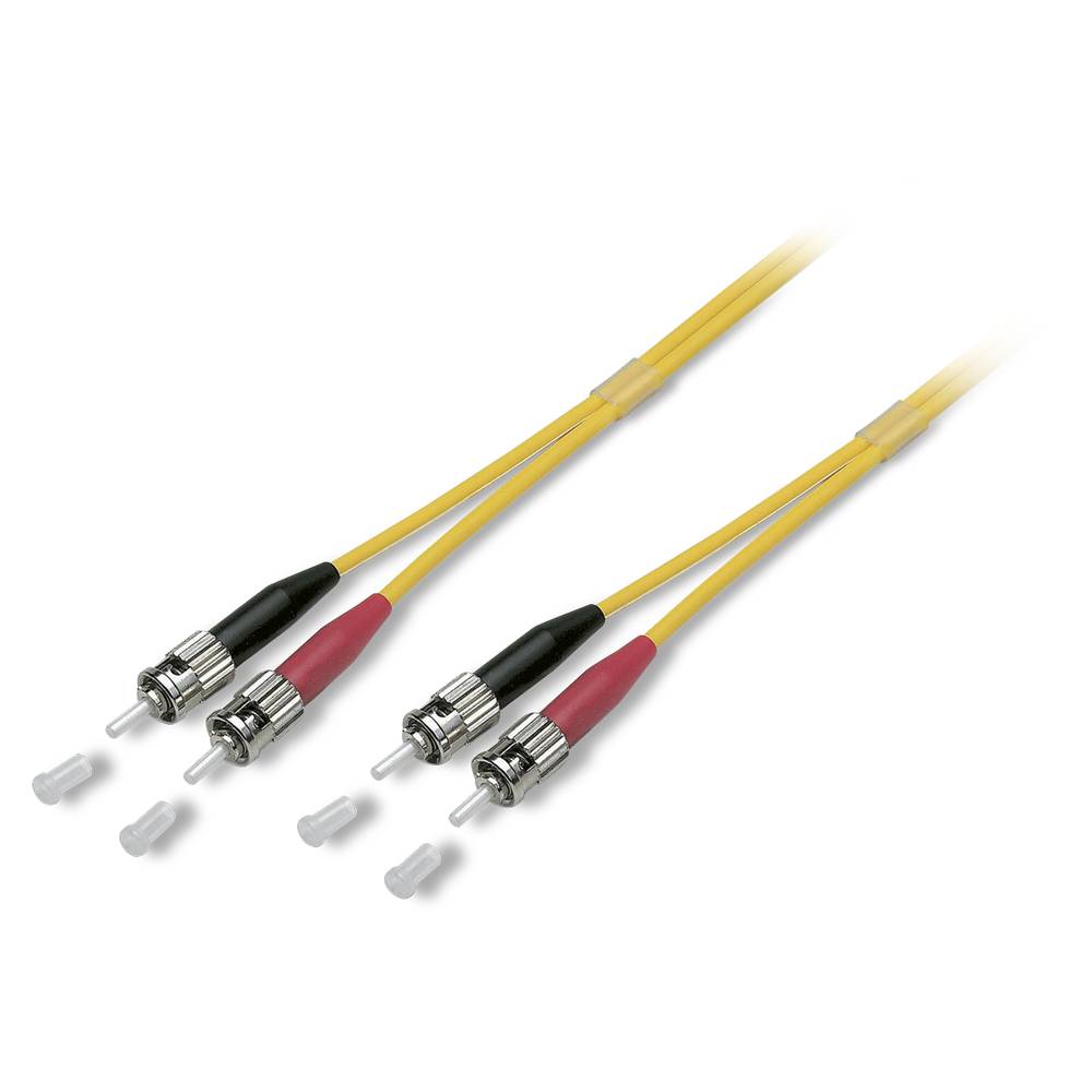 LWL-Patch-Kabel 9/125 µm | 2 x ST-II / 2 x ST-II | Singlemode