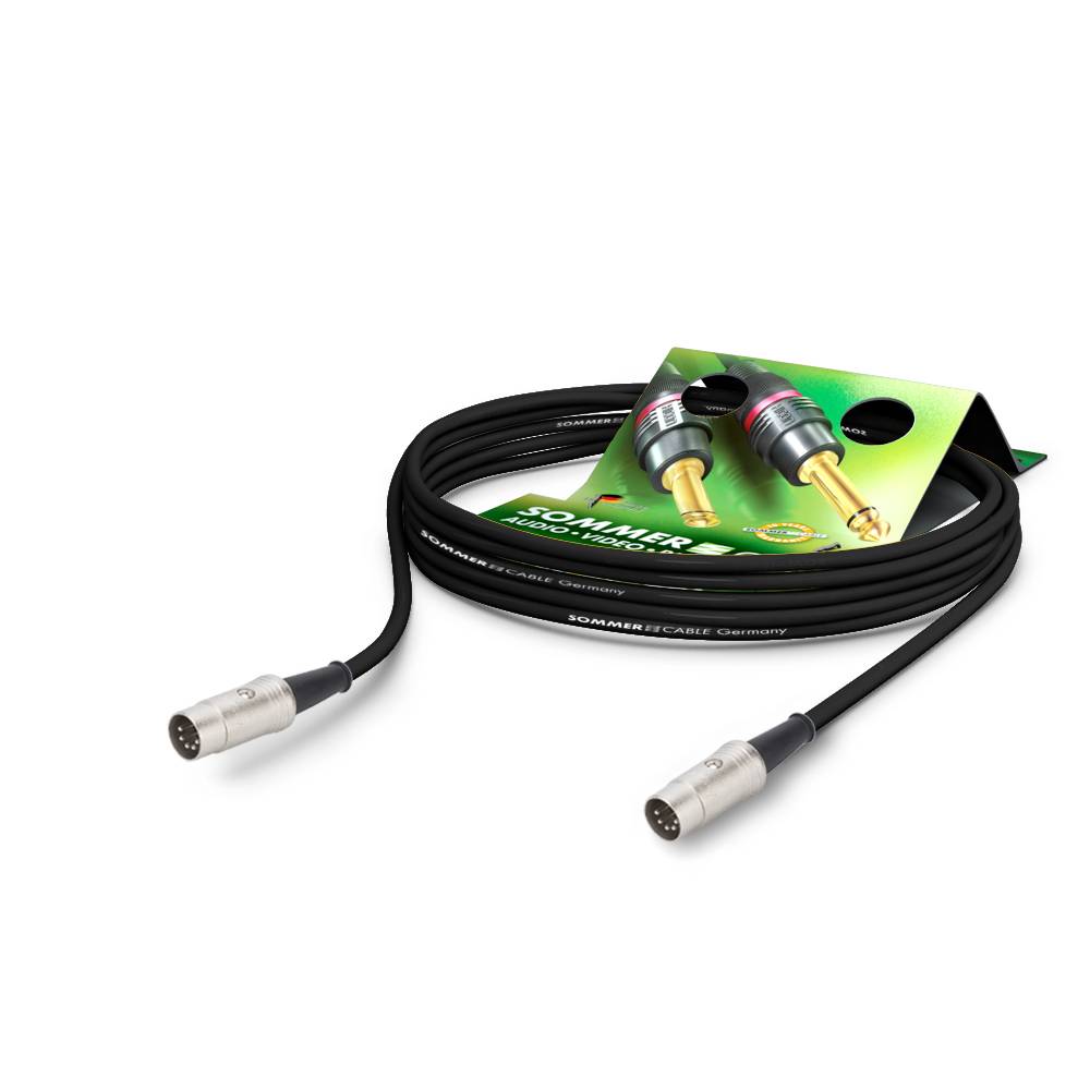 MIDI-Kabel SC-Semicolon, 4 x 0,14 mm² | DIN5 / DIN5, REAN