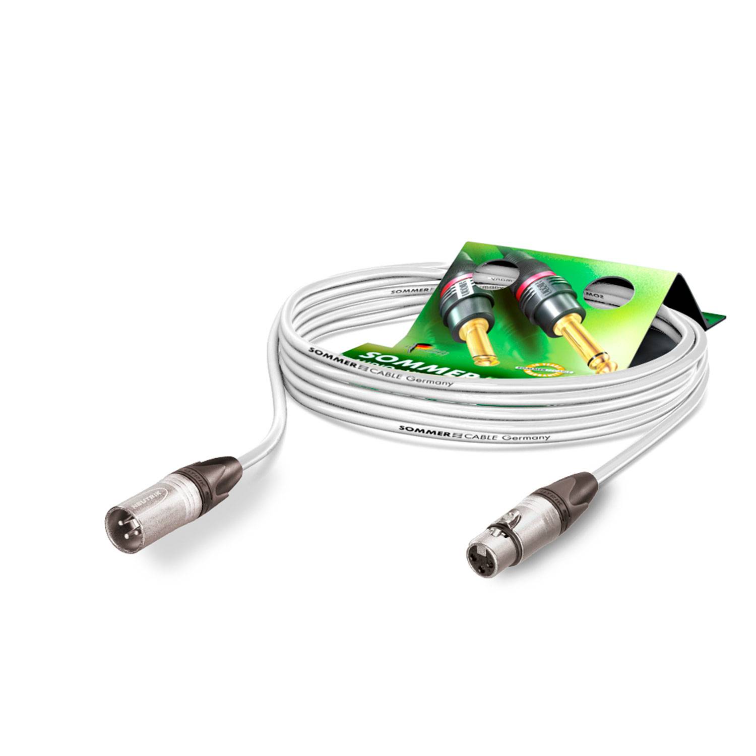 Mikrofonkabel SC-SEMICOLON PVC, 4 x 0,14 mm² | XLR / XLR, NEUTRIK®