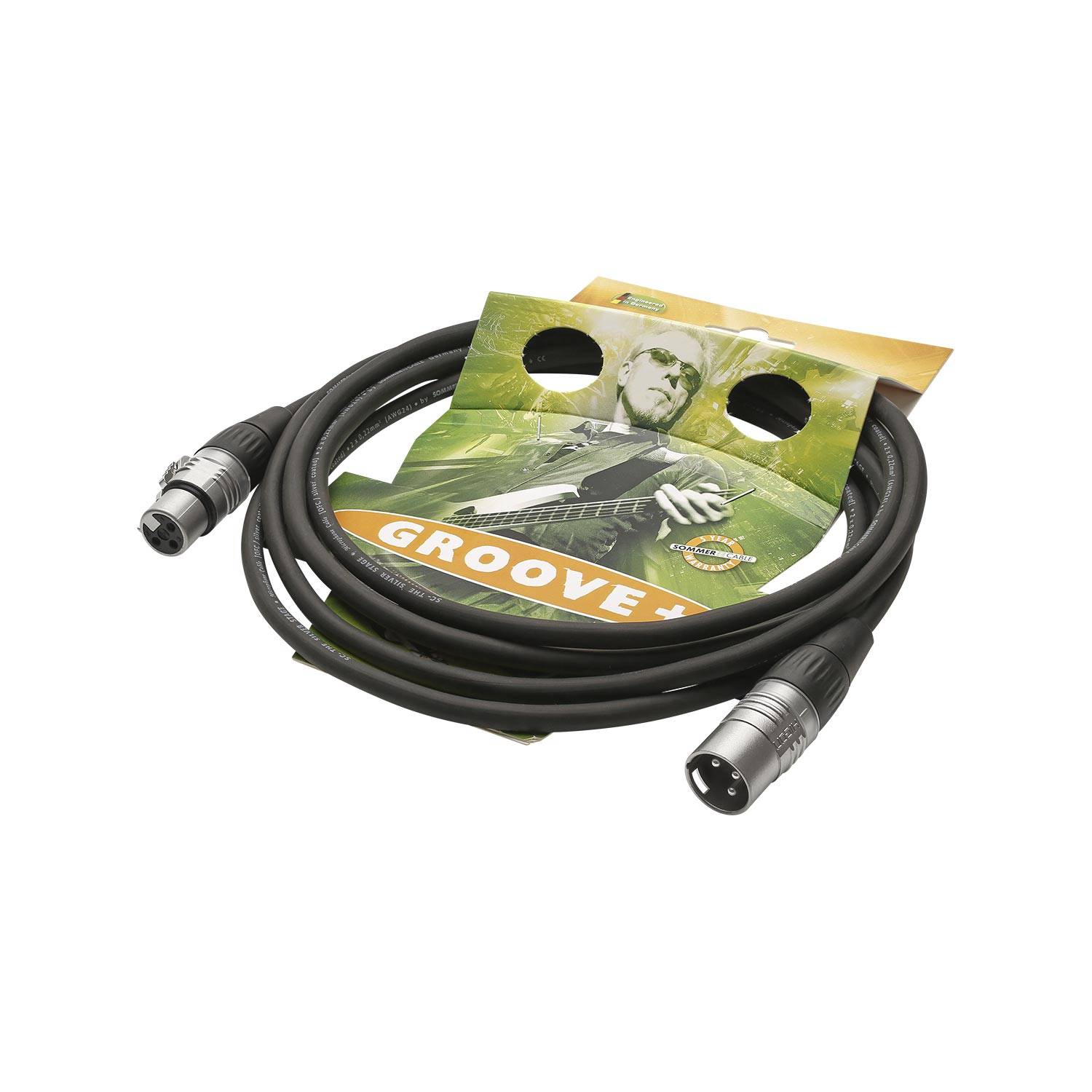 Mikrofonkabel SC-Silver Stage, 2 x 0,22 mm² | XLR / XLR, HICON