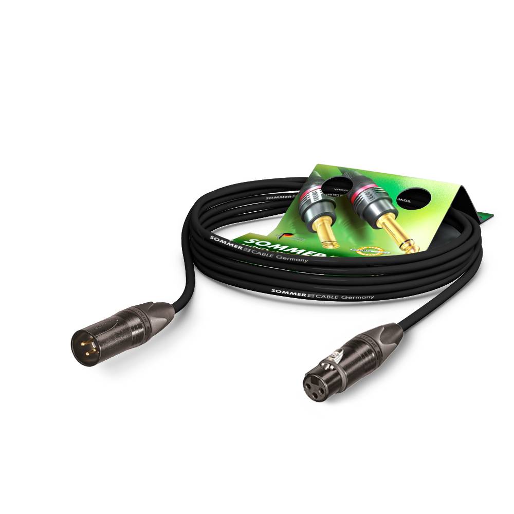 Mikrofonkabel SC-Source MKII Highflex, 2 x 0,25 mm² | XLR / XLR, NEUTRIK®