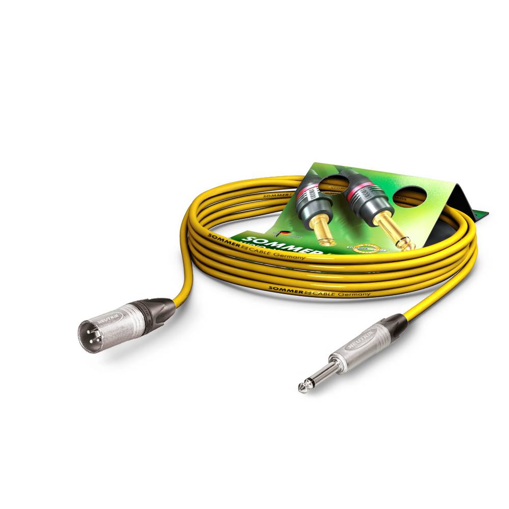 Mikrofonkabel Stage 22 Highflex, 2 x 0,22 mm² | XLR / Klinke, NEUTRIK®