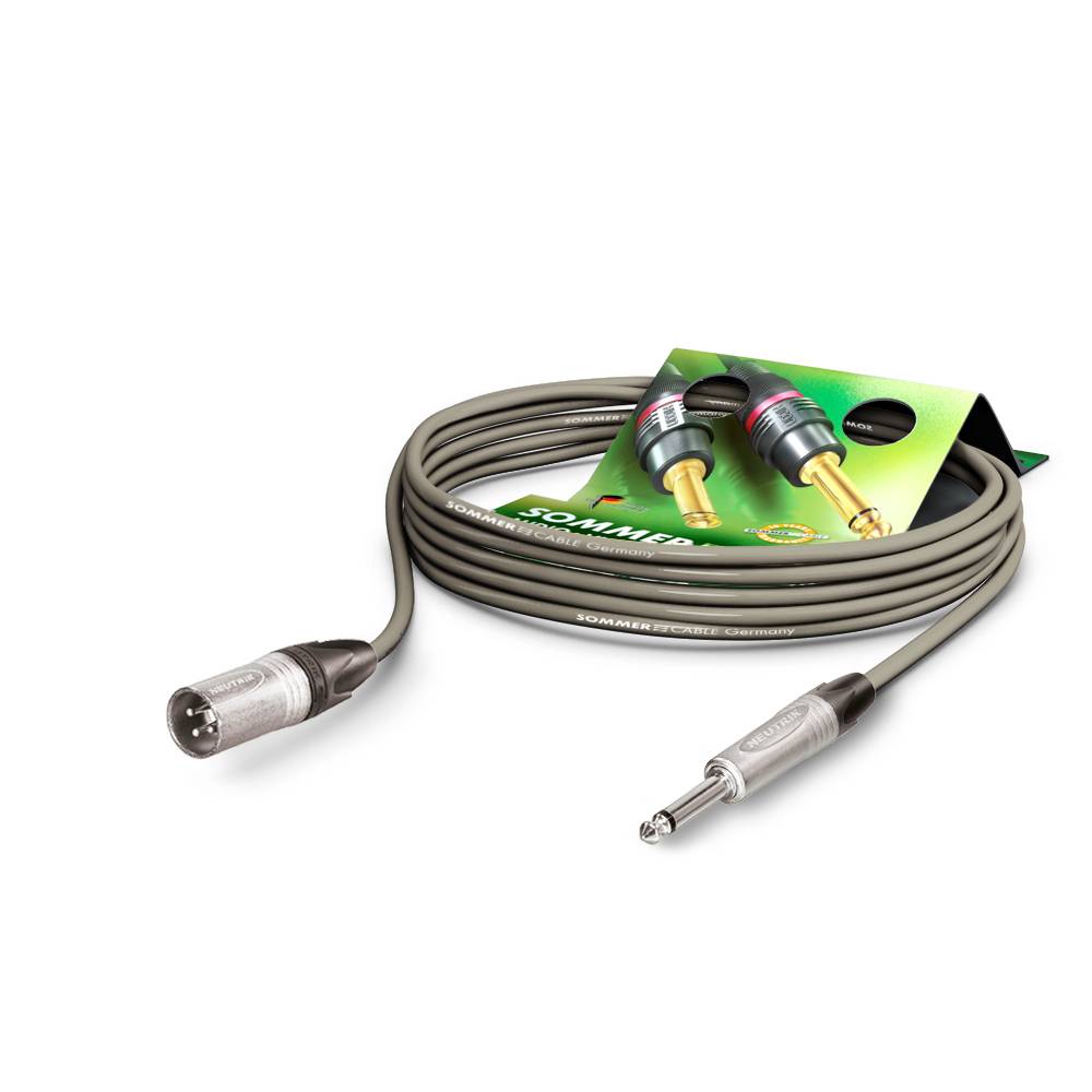 Mikrofonkabel Stage 22 Highflex, 2 x 0,22 mm² | XLR / Klinke, NEUTRIK®