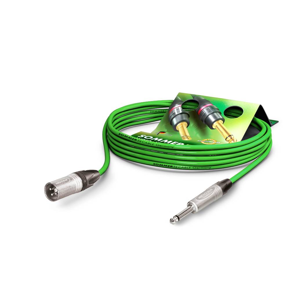 Mikrofonkabel Stage 22 Highflex, 2 x 0,22 mm² | XLR / Klinke, NEUTRIK®