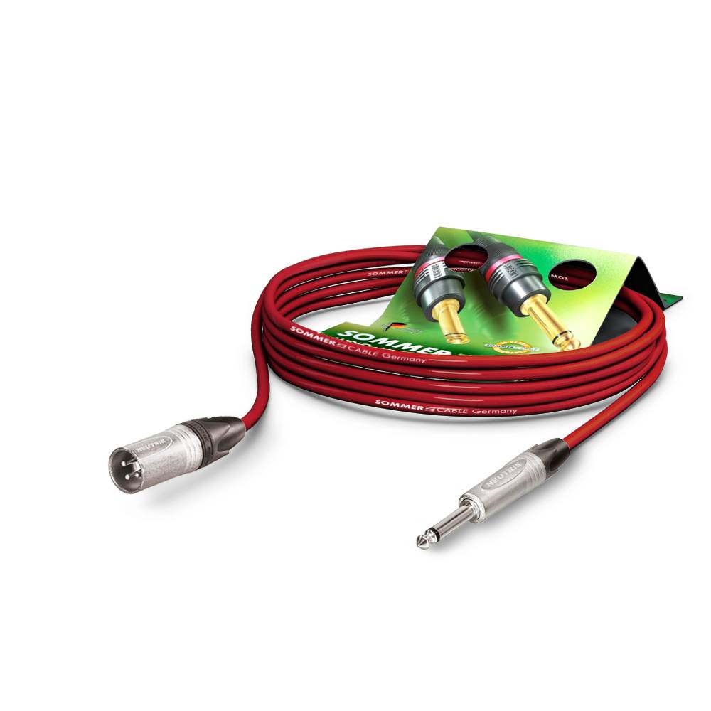 Mikrofonkabel Stage 22 Highflex, 2 x 0,22 mm² | XLR / Klinke, NEUTRIK®