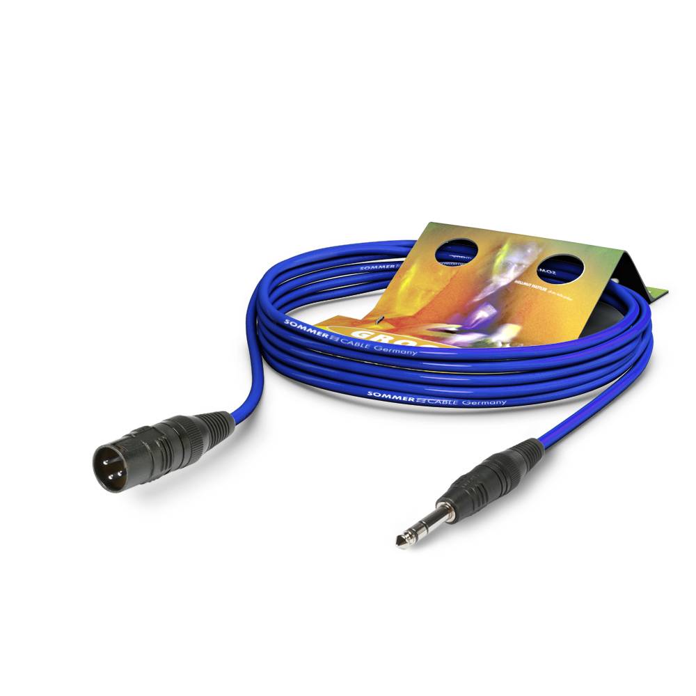 Mikrofonkabel Stage 22 Highflex, 2 x 0,22 mm² | XLR / Klinke, HICON