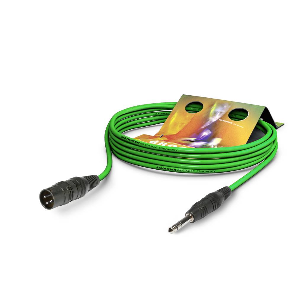 Mikrofonkabel Stage 22 Highflex, 2 x 0,22 mm² | XLR / Klinke, HICON