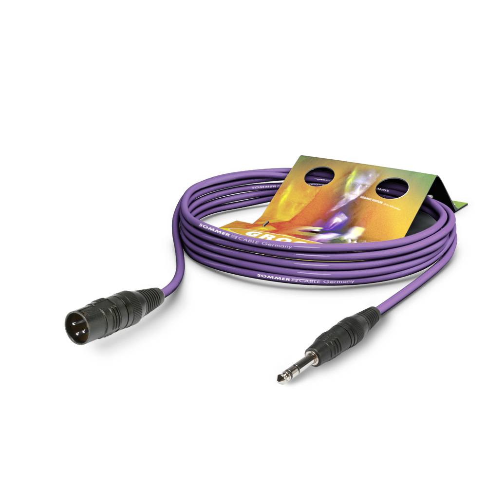 Mikrofonkabel Stage 22 Highflex, 2 x 0,22 mm² | XLR / Klinke, HICON