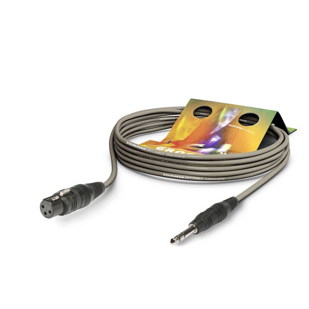 Mikrofonkabel Stage 22 Highflex, 2 x 0,22 mm² | XLR / Klinke, HICON