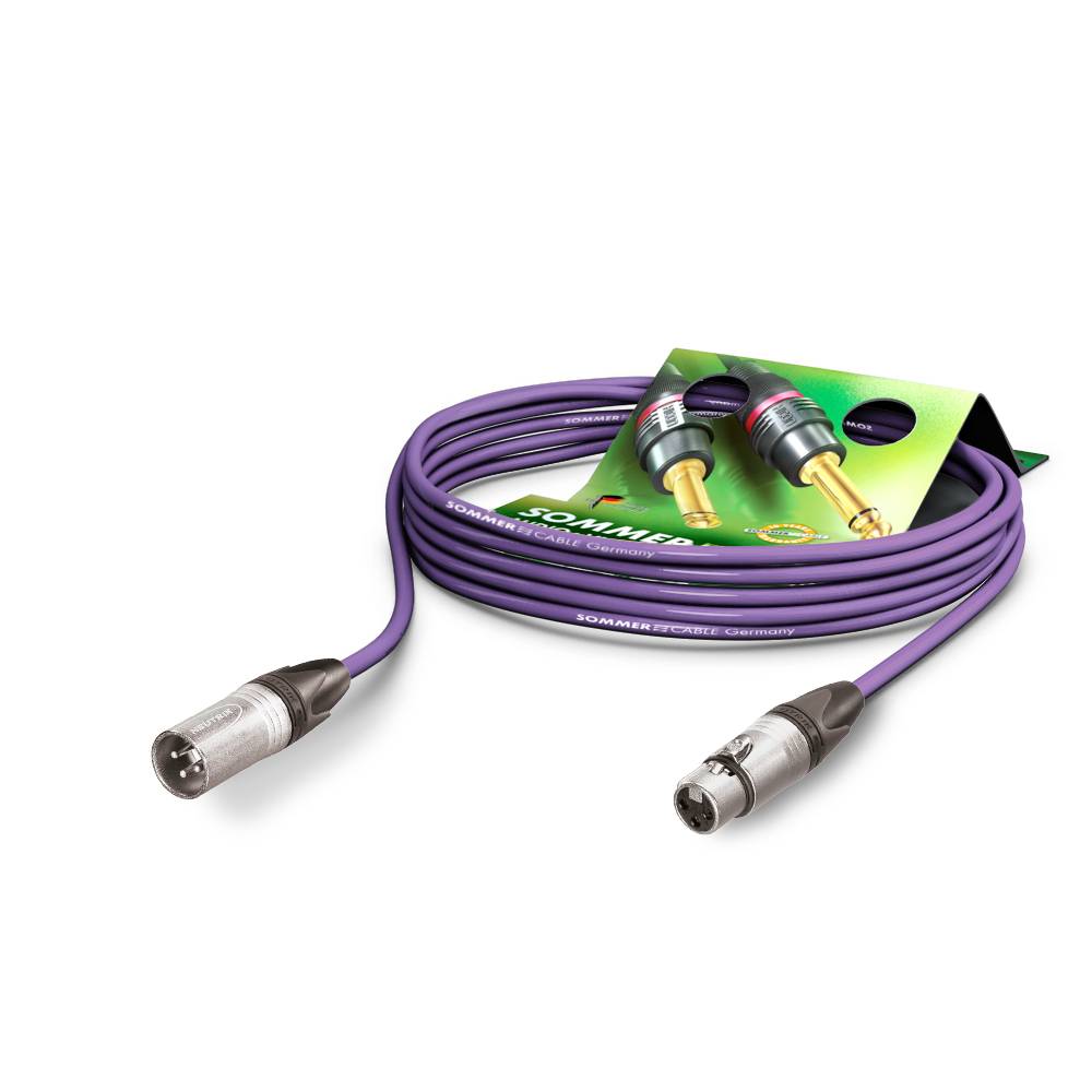 Mikrofonkabel Stage 22 Highflex, 2 x 0,22 mm² | XLR / XLR, NEUTRIK®
