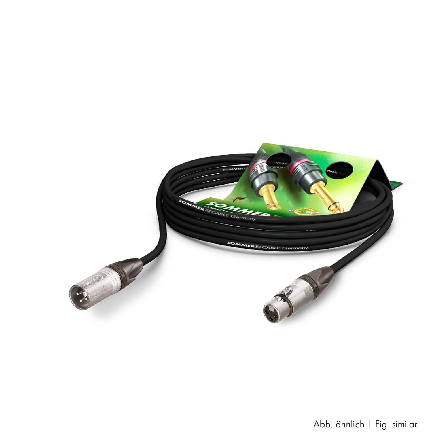 Mikrofonkabel Stage 22 Highflex, 2 x 0,22 mm² | XLR / XLR, NEUTRIK®