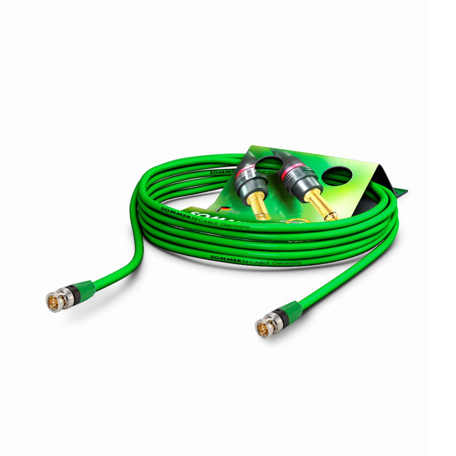 Patchkabel BNC-HD-Verbinder SC-Slimline (RCB), 1 x 0,28 mm² | BNC / BNC, NEUTRIK®