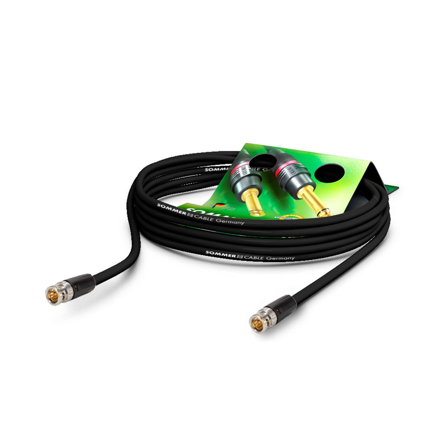 Patchkabel BNC-HD-Verbinder SC-Slimline (RCB), 1 x 0,28 mm² | BNC / BNC, NEUTRIK®