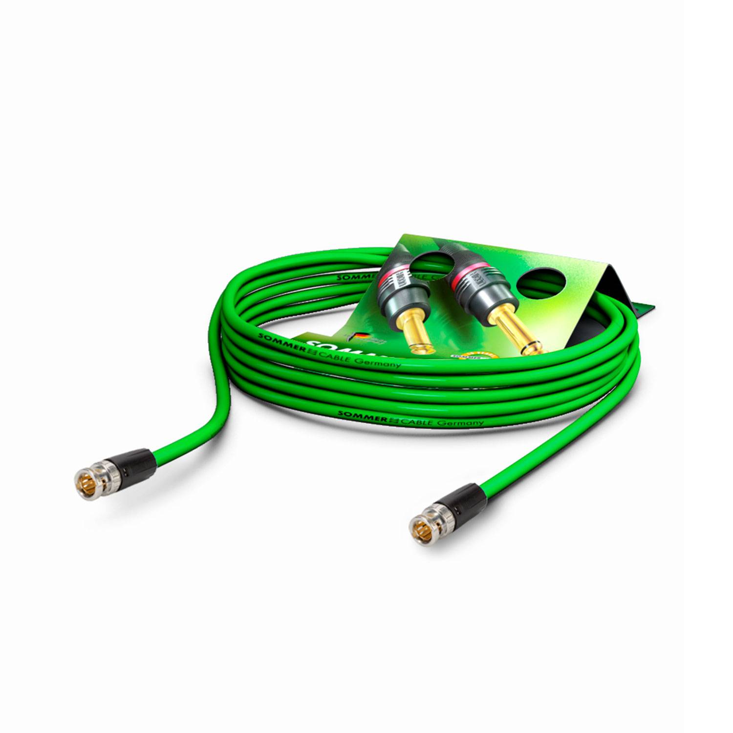 Patchkabel BNC-HD-Verbinder SC-Slimline (RCB), 1 x 0,28 mm² | BNC / BNC, NEUTRIK®