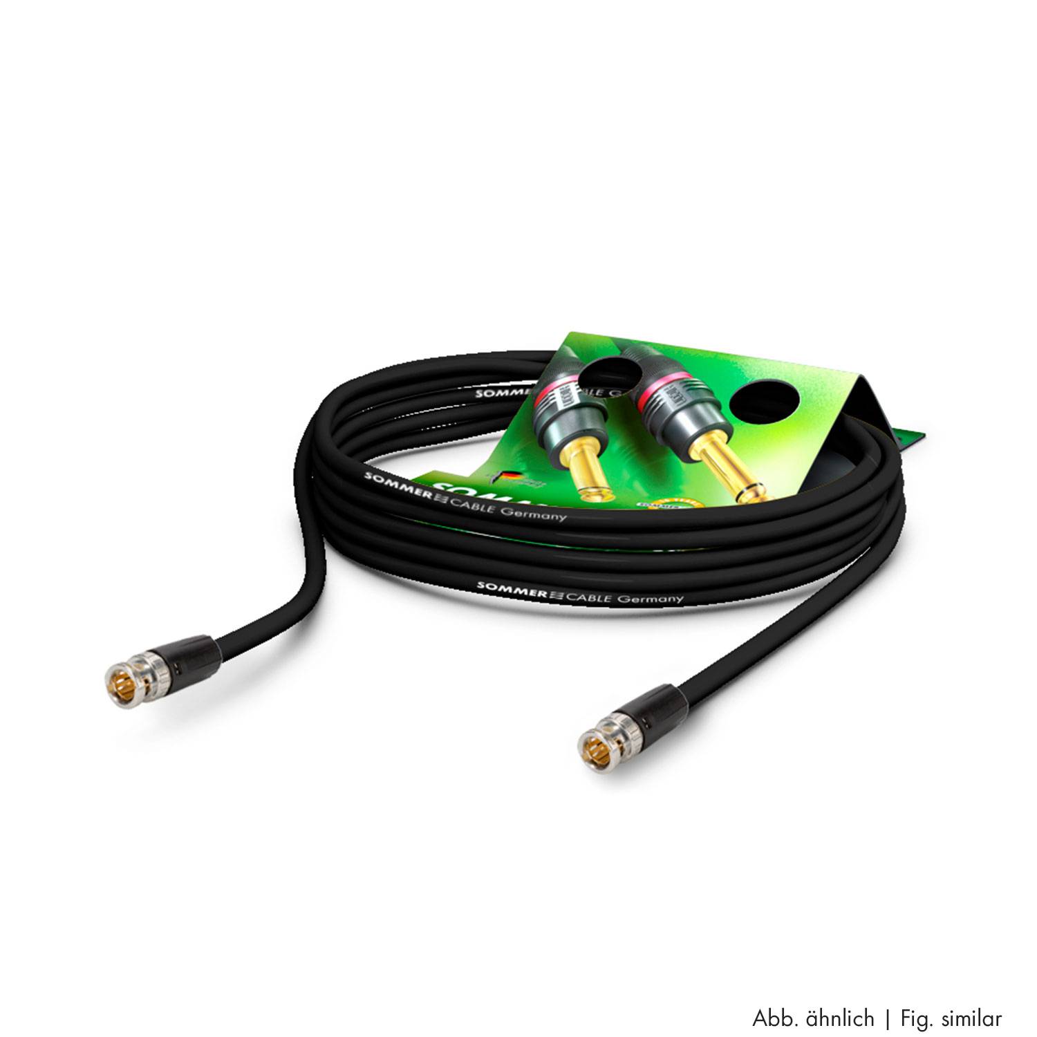 Patchkabel BNC-HD-Verbinder SC-Slimline (RCB), 1 x 0,28 mm² | BNC / BNC, NEUTRIK®