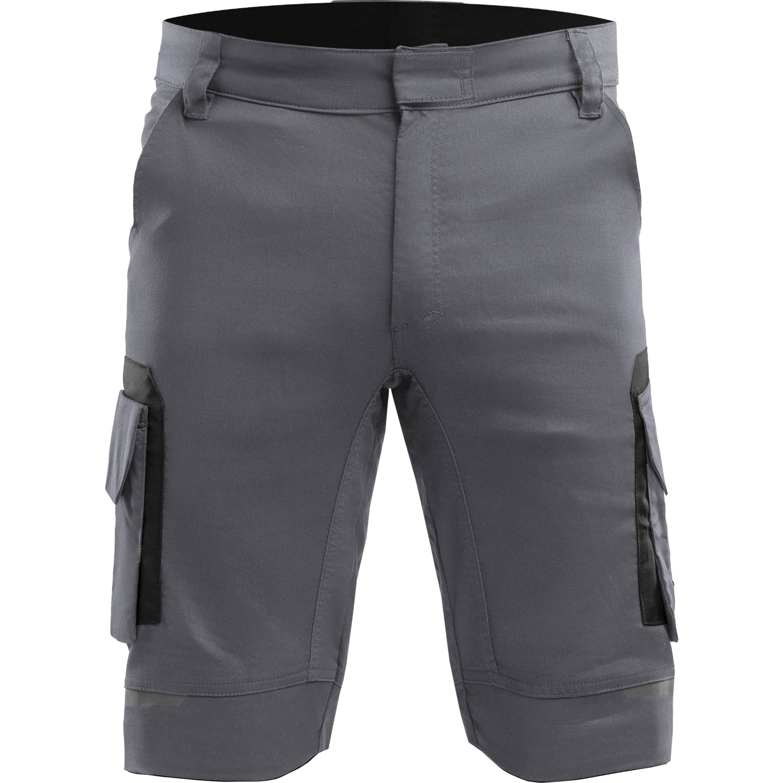 QUALITEX HIGH QUALITY WORKWEAR Shorts PRO+ - grau/schwarz - Herren: 58