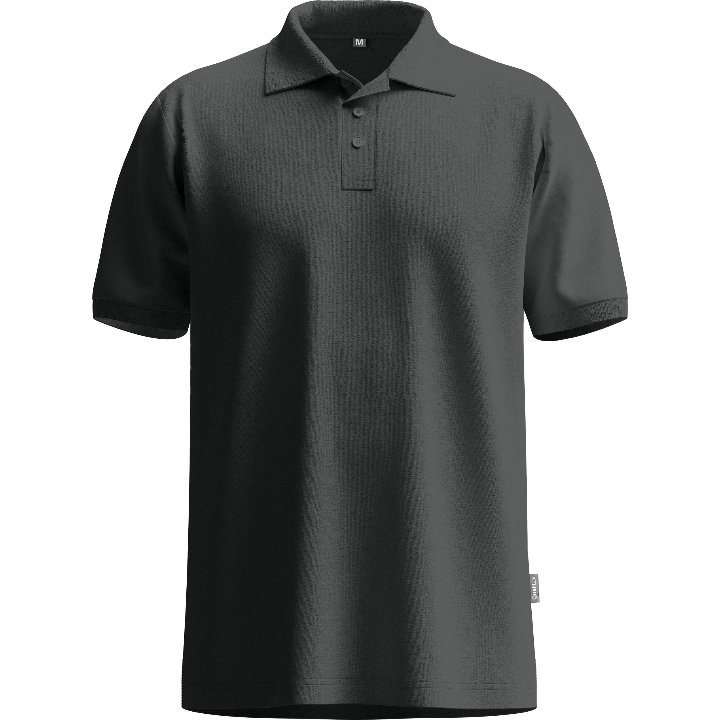 QUALITEX HIGH QUALITY WORKWEAR Polo-Shirt IND - anthrazit - Herren: XS