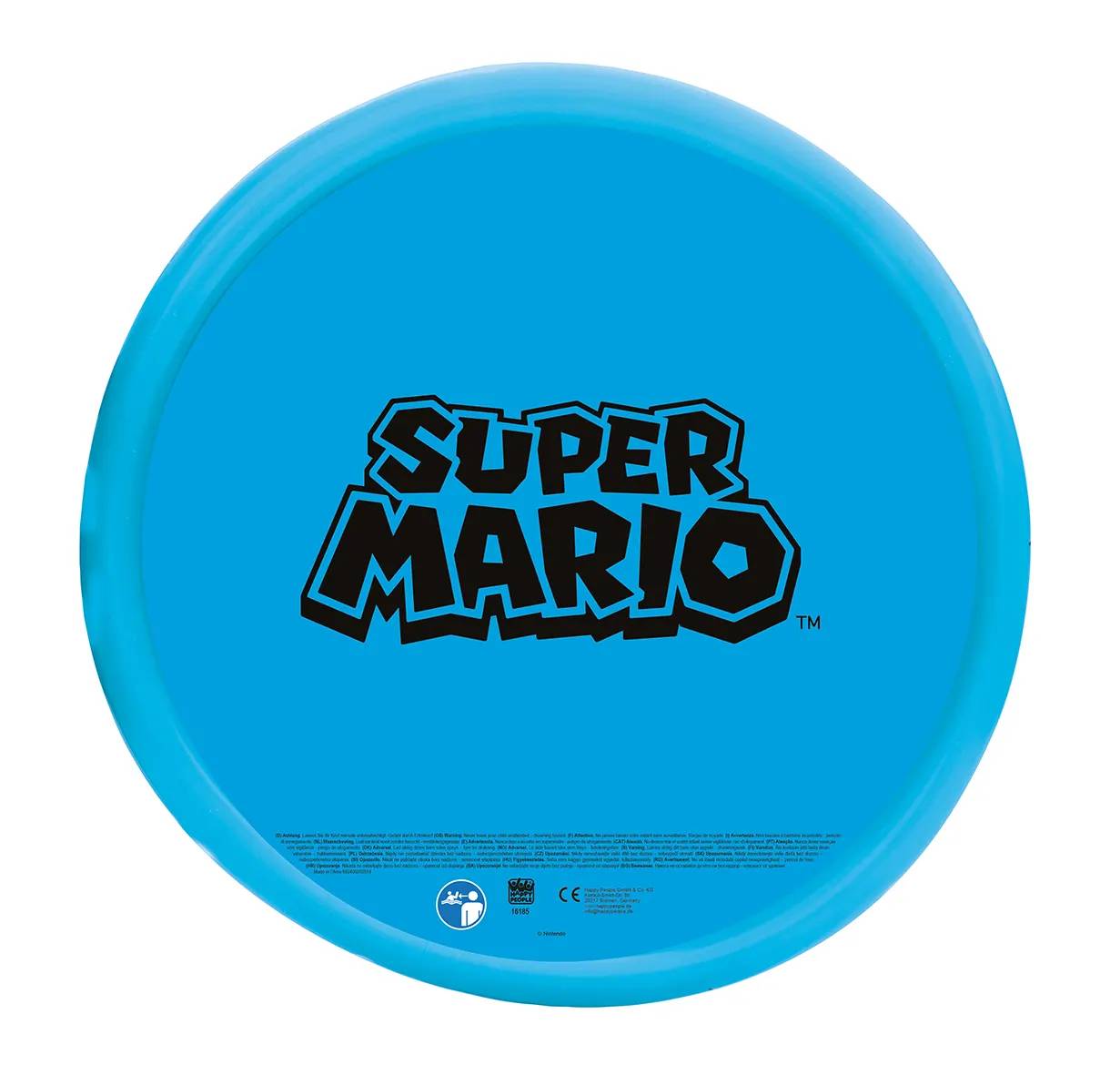 Planschbecken Super Mario 150cm Pool Kinder Garten 2-Ring Happy People Becken