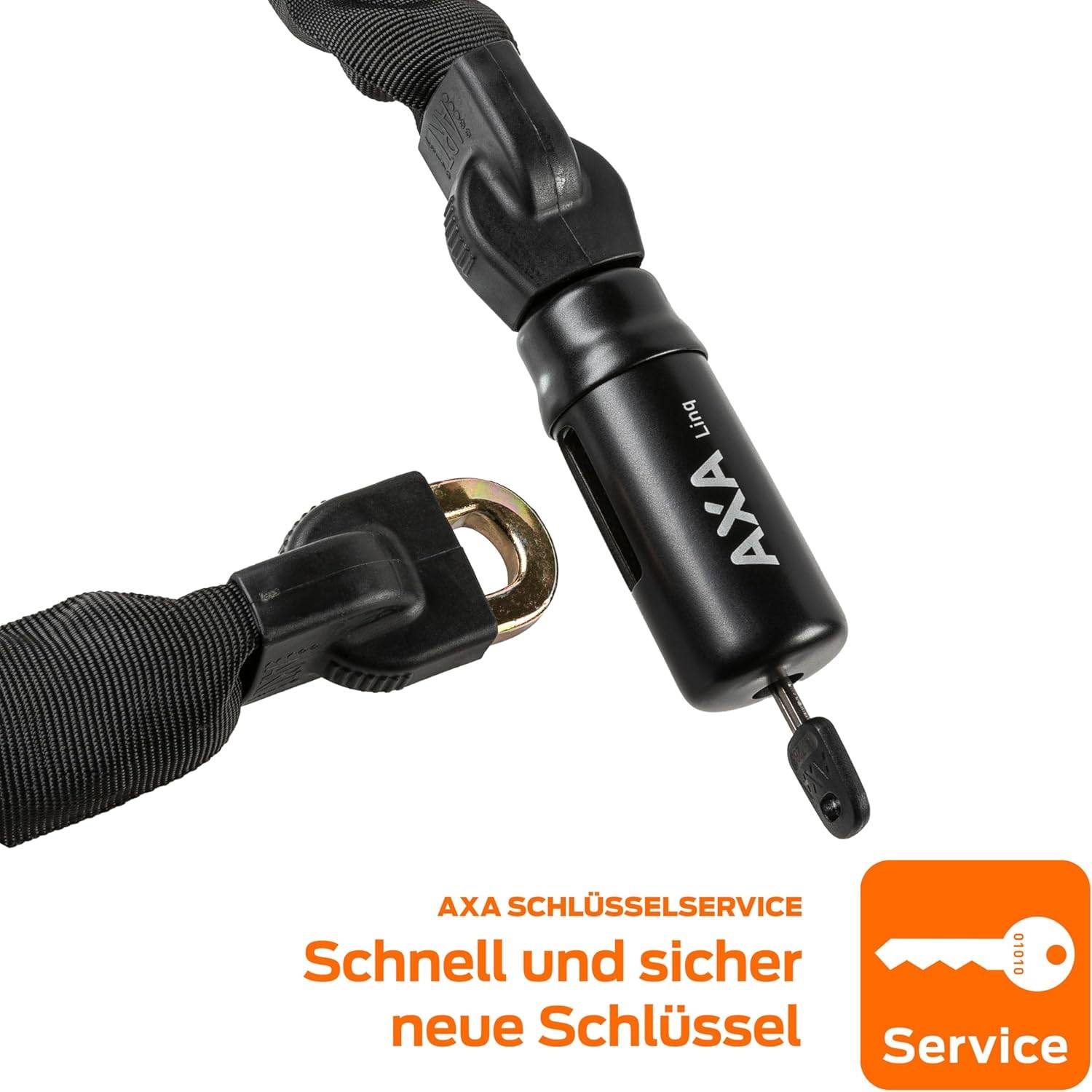 AXA Linq 180 Kettenschloss L=180 cm Sicherheitsstufe 14 Fahrradschloss