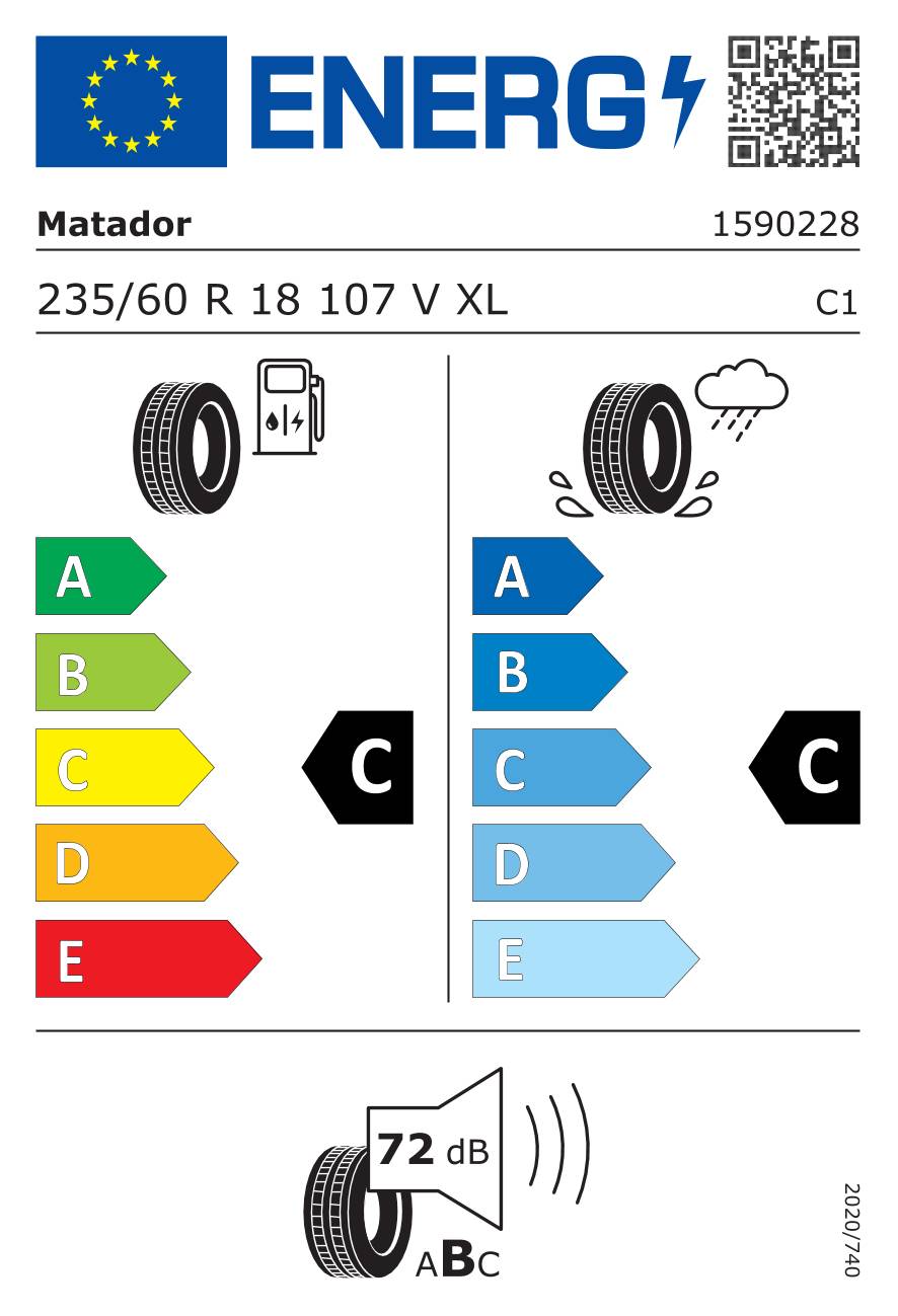 Matador MP82 Conquerra 2 ( 235/60 R18 107V XL, mit Felgenrippe )