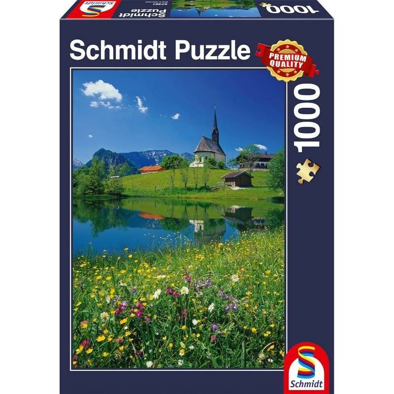 Schmidt Spiele Puzzle 1000 Teile Inzell, Einsiedlhof