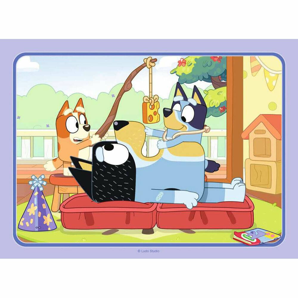 4 Puzzle in 1 - Bluey