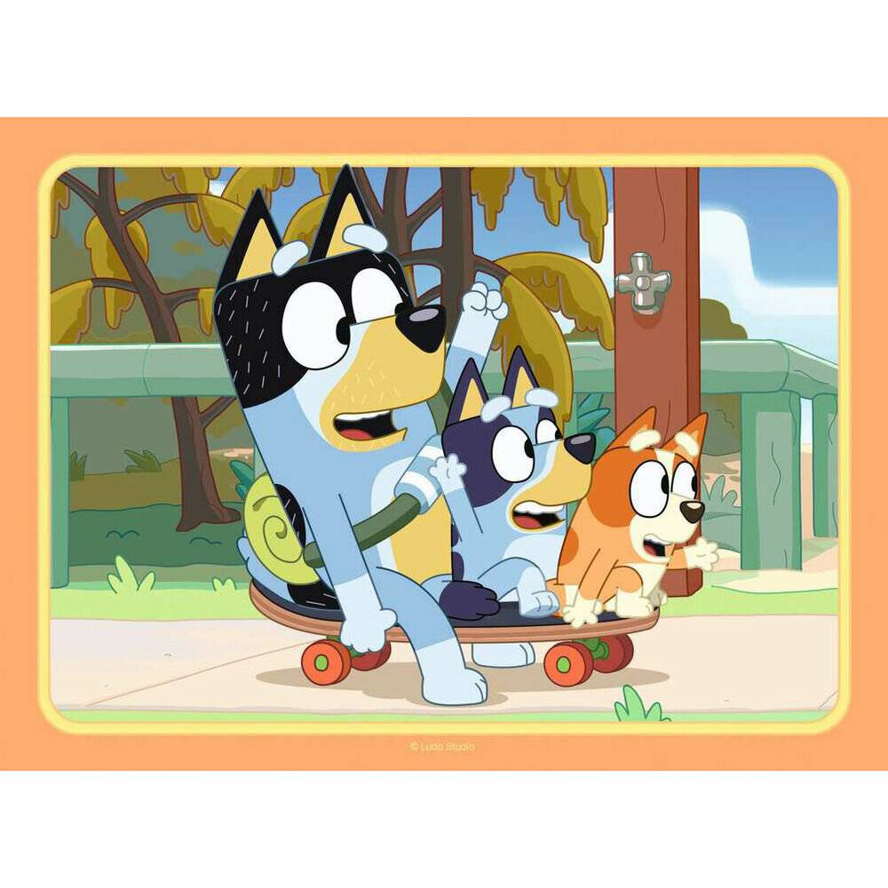 4 Puzzle in 1 - Bluey