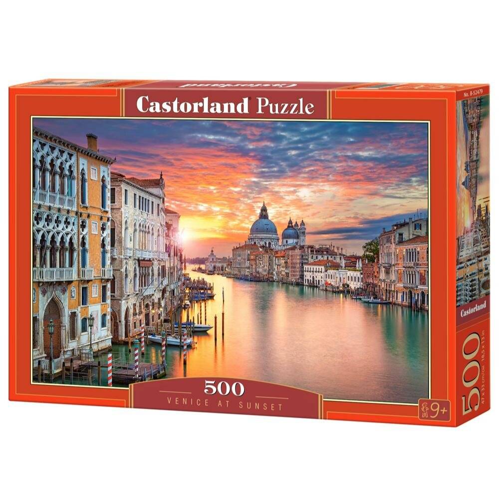 Puzzle da 500 Pezzi - Venezia al Tramonto