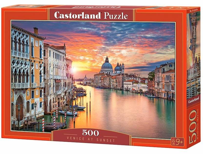 Puzzle da 500 Pezzi - Venezia al Tramonto