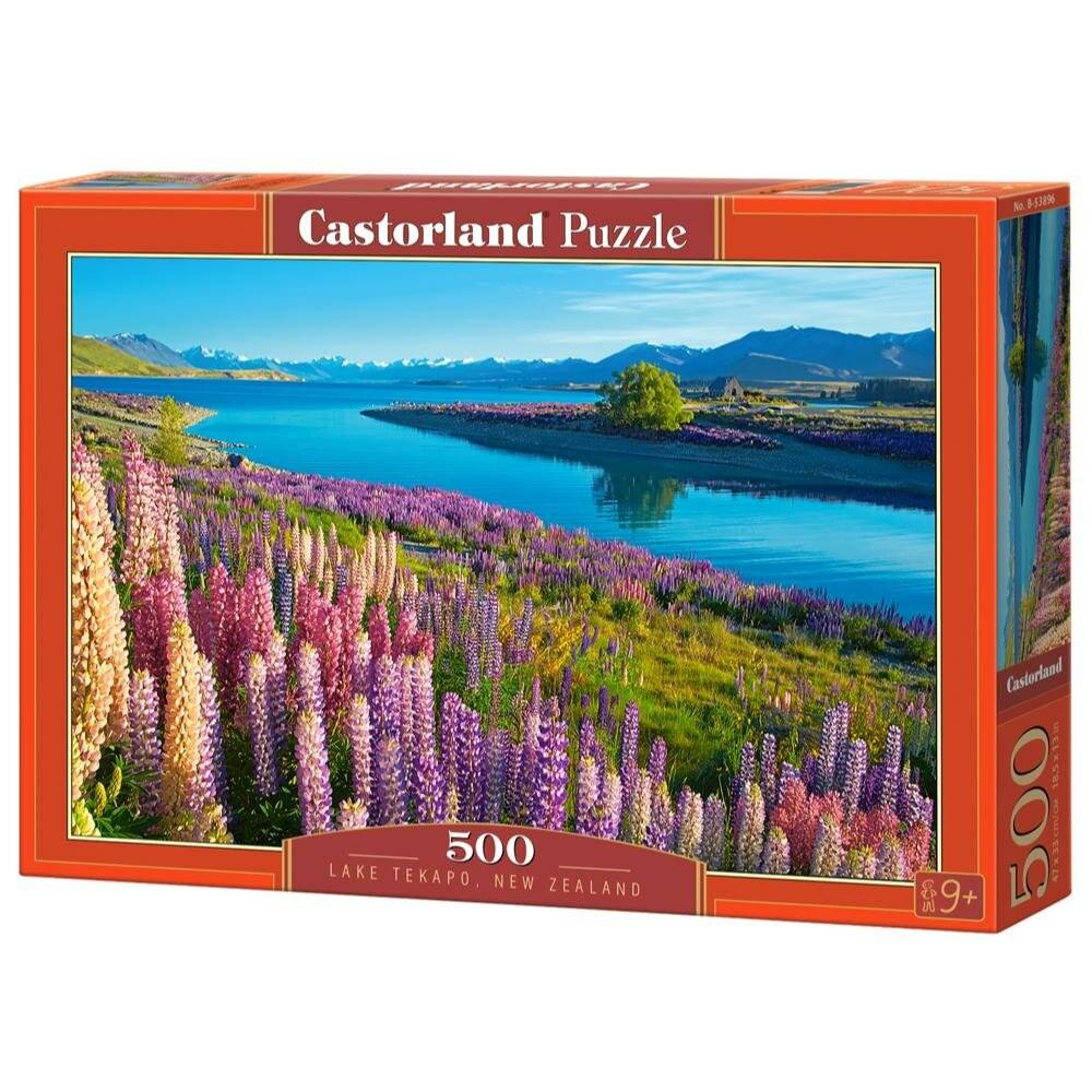 Puzzle da 500 Pezzi - Lago Tekapo, Nuova Zelanda