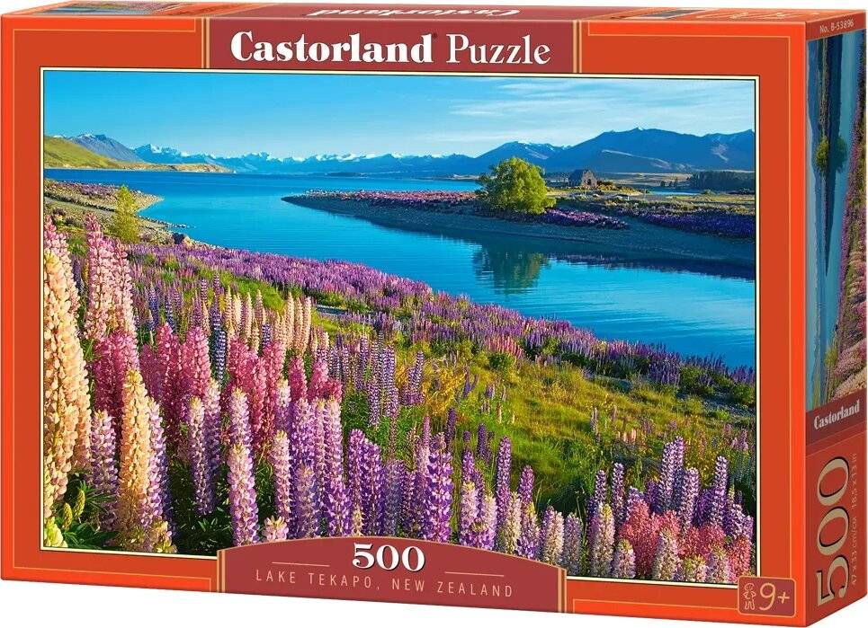 Puzzle da 500 Pezzi - Lago Tekapo, Nuova Zelanda