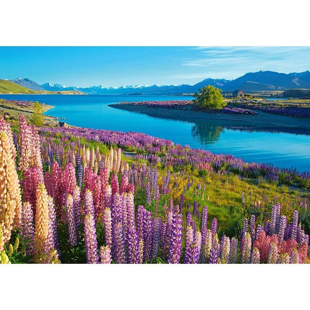Puzzle da 500 Pezzi - Lago Tekapo, Nuova Zelanda