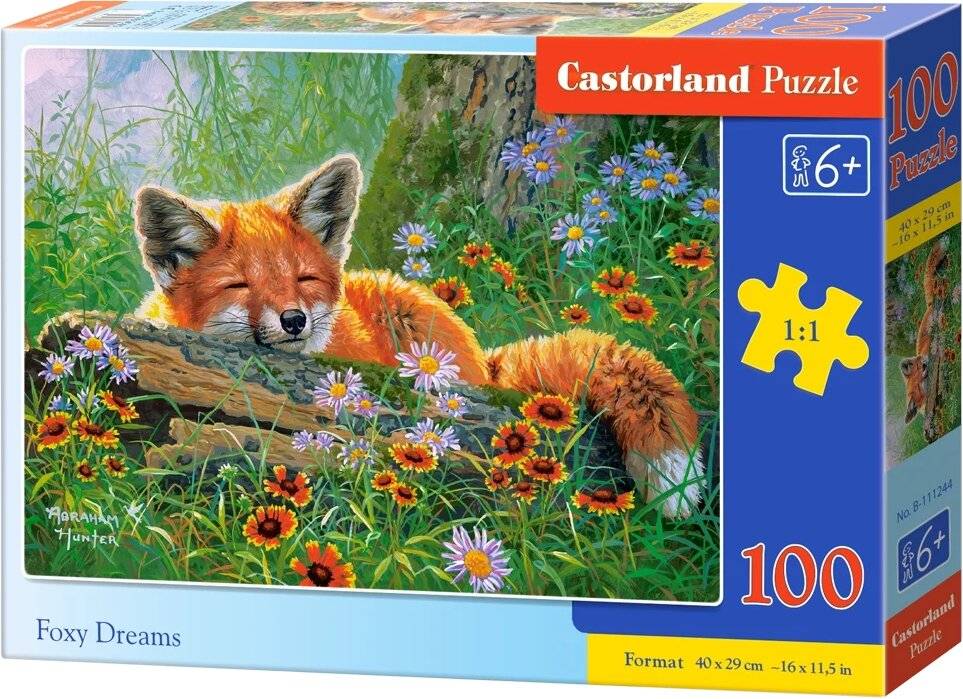 Puzzle da 100 Pezzi - Sogni di Una Volpe