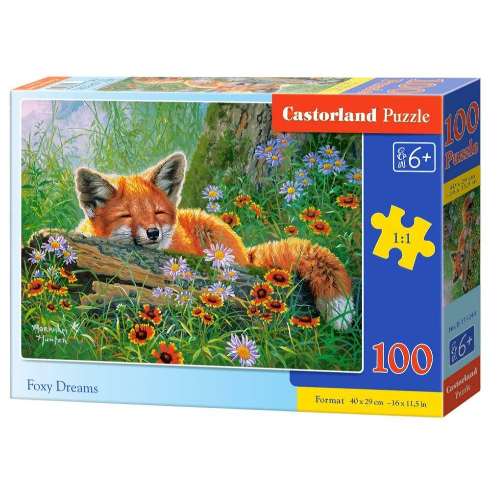 Puzzle da 100 Pezzi - Sogni di Una Volpe