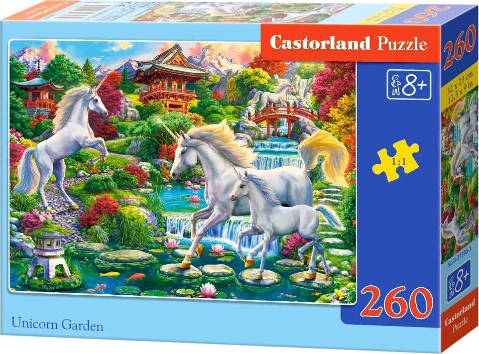 Puzzle da 260 Pezzi - Giardino degli Unicorni