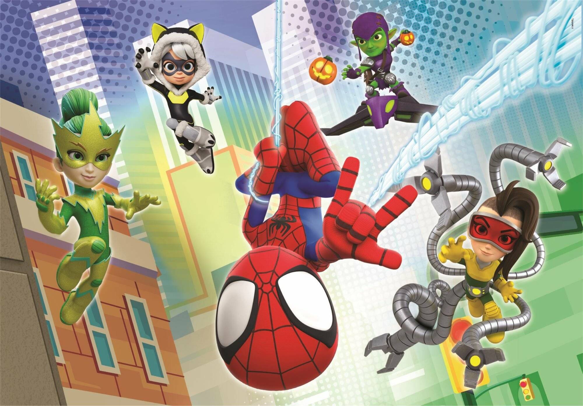 2 Puzzle da 60 Pezzi - Spidey