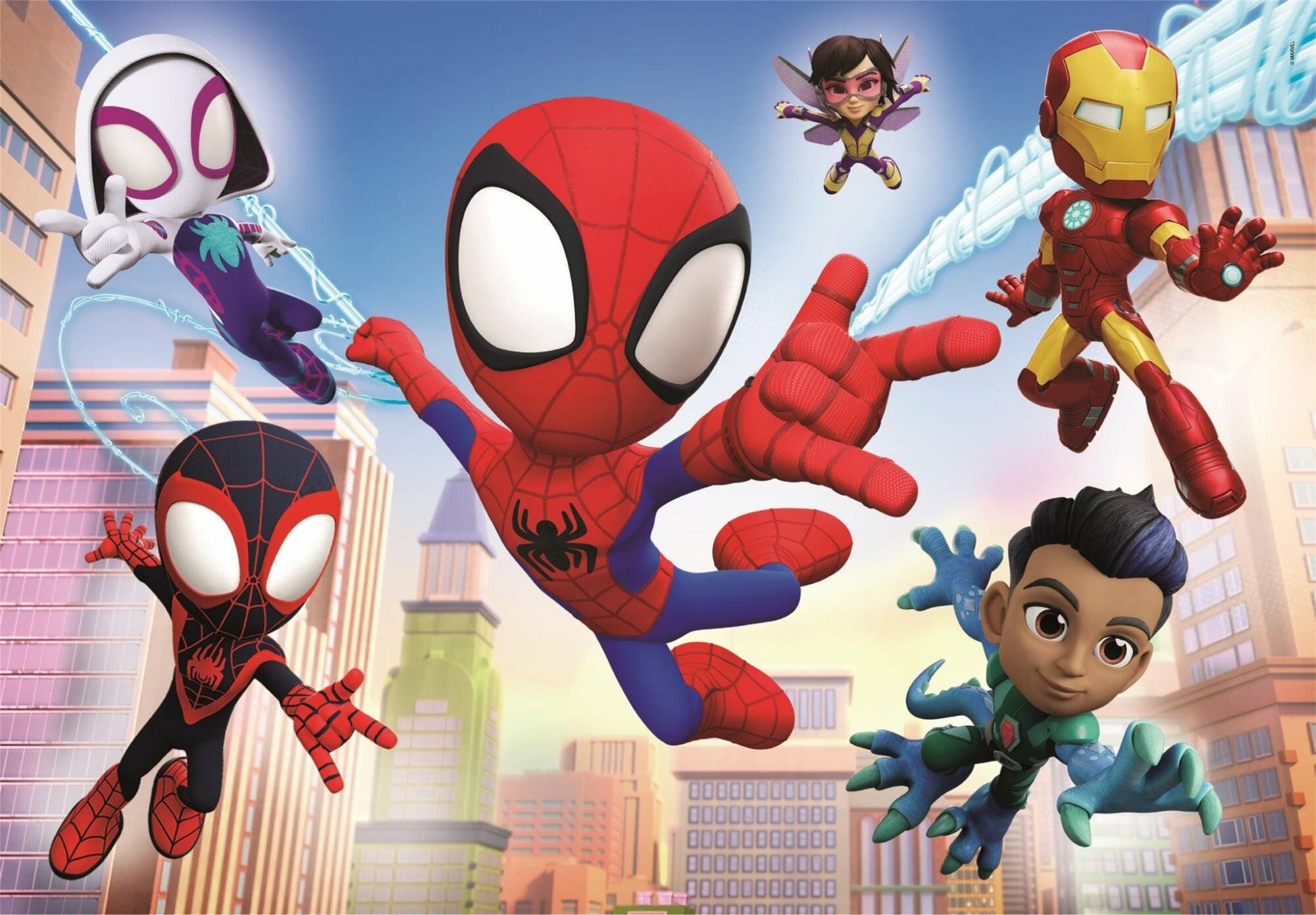2 Puzzle da 60 Pezzi - Spidey