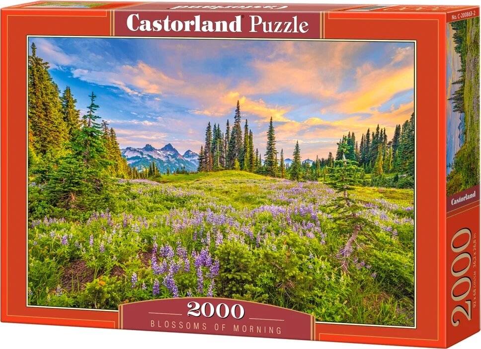 Puzzle da 2000 Pezzi - Fiori del Mattino