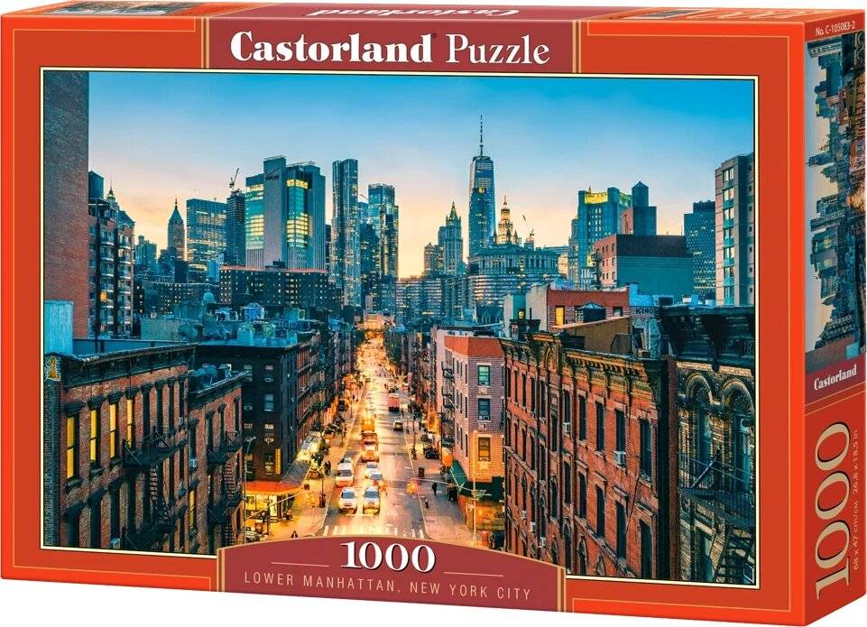 Puzzle da 1000 Pezzi - Lower Manhattan, New York City