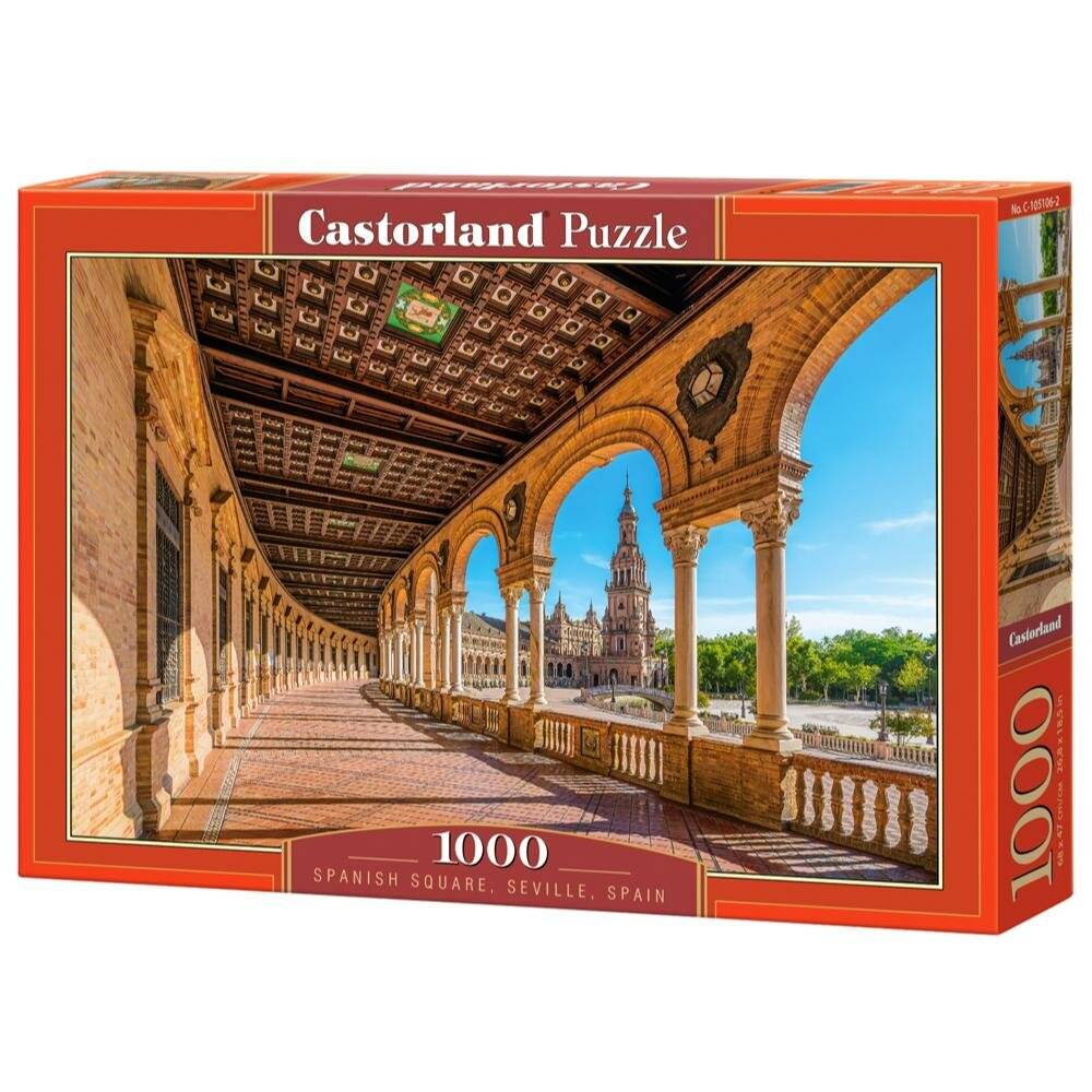 Puzzle da 1000 Pezzi - Piazza di Spagna, Siviglia, Spagna