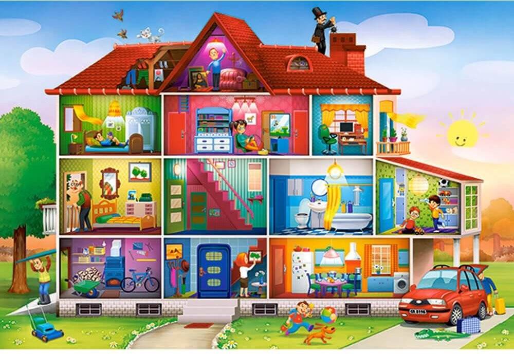 Puzzle da Maxi 40 Pezzi - Vita Domestica